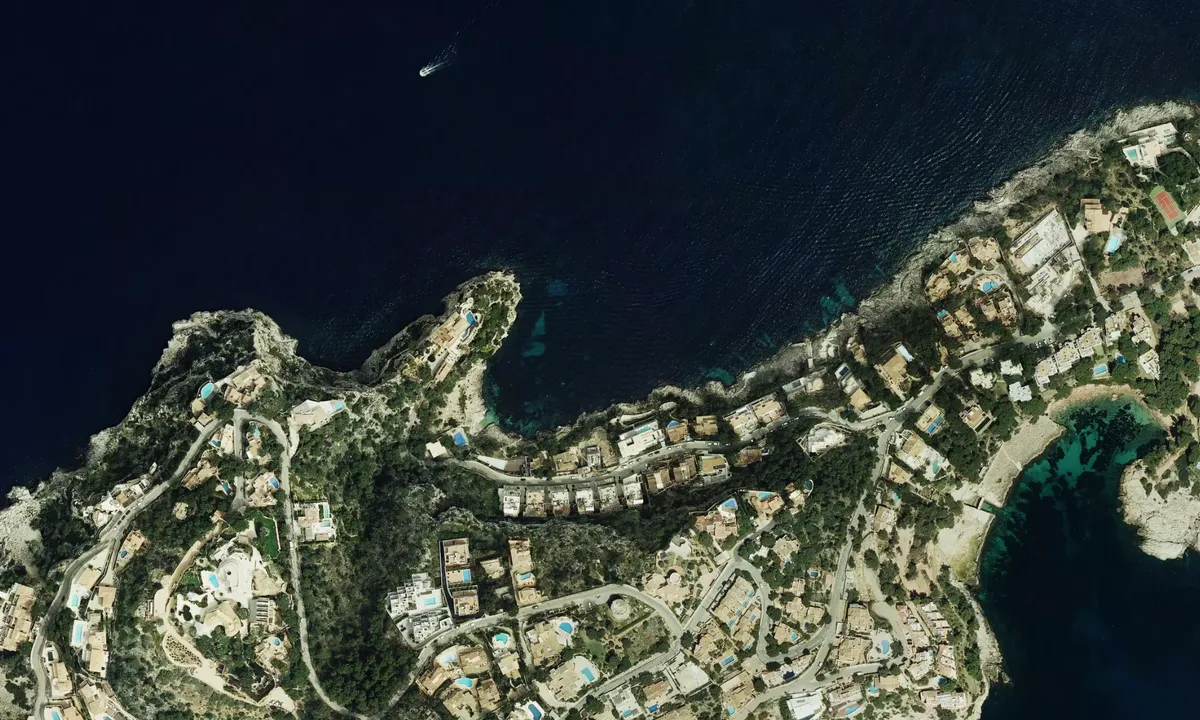 Flyfoto av Cala Raco