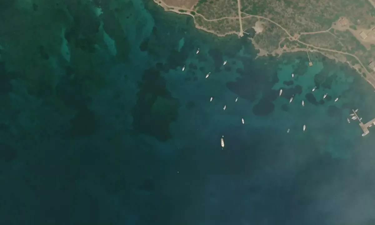 Flyfoto av Cala Reale