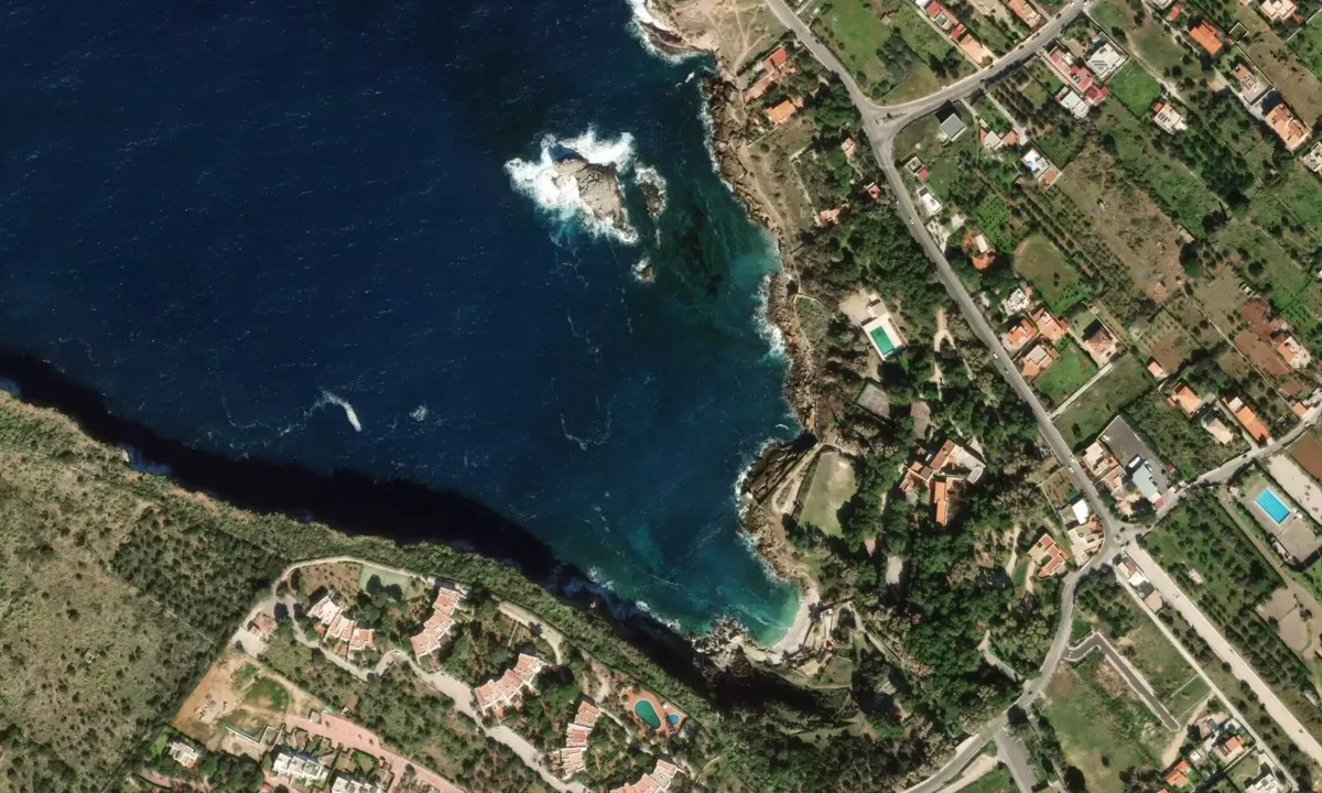 Flyfoto av Cala Rossa - Terrasini