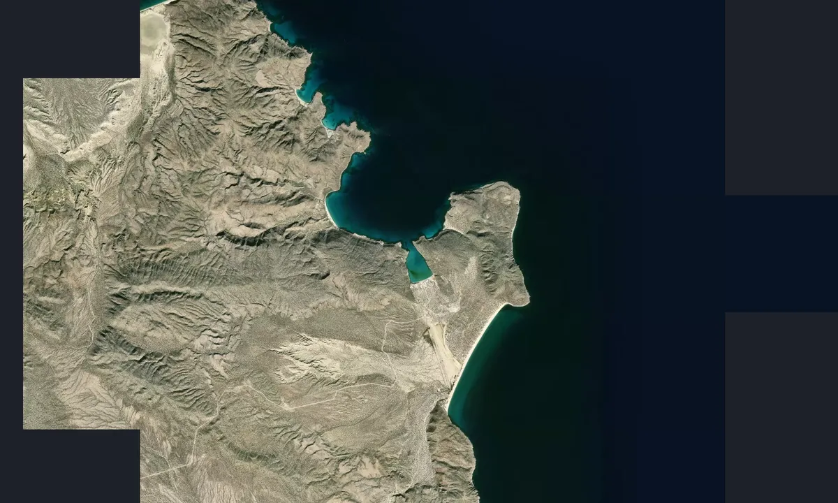 Flyfoto av Cala San Francisquito