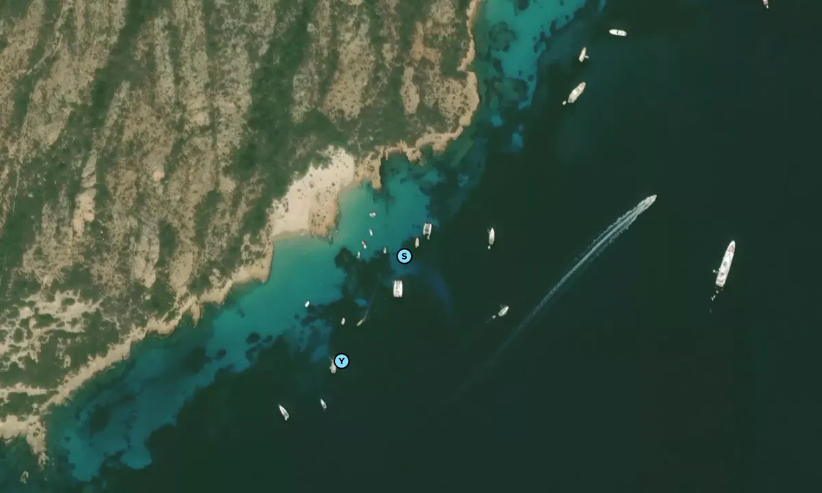 Flyfoto av Cala Soraya