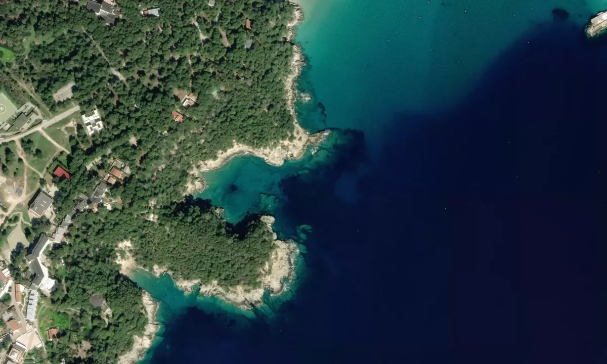 Flyfoto av Cala Spido