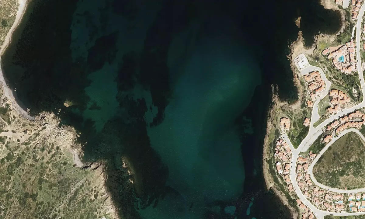 Flyfoto av Cala Tirant