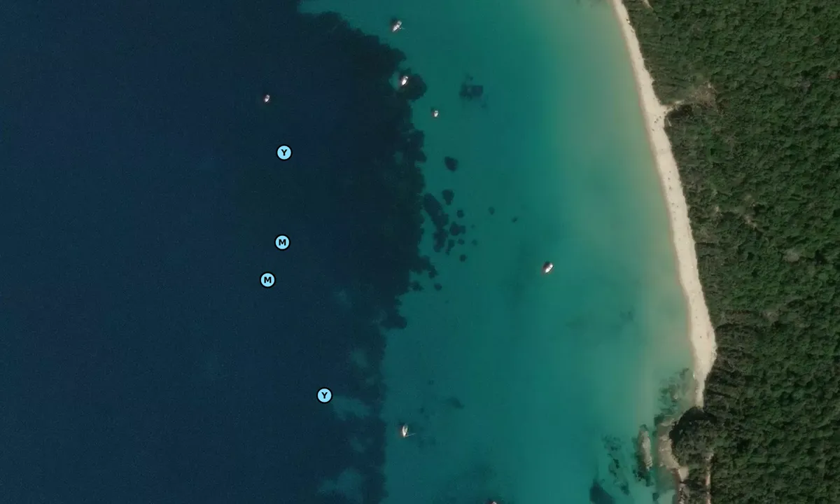 Satelite image of Cala Violina