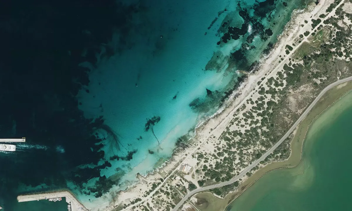 Flyfoto av Cala Xotic