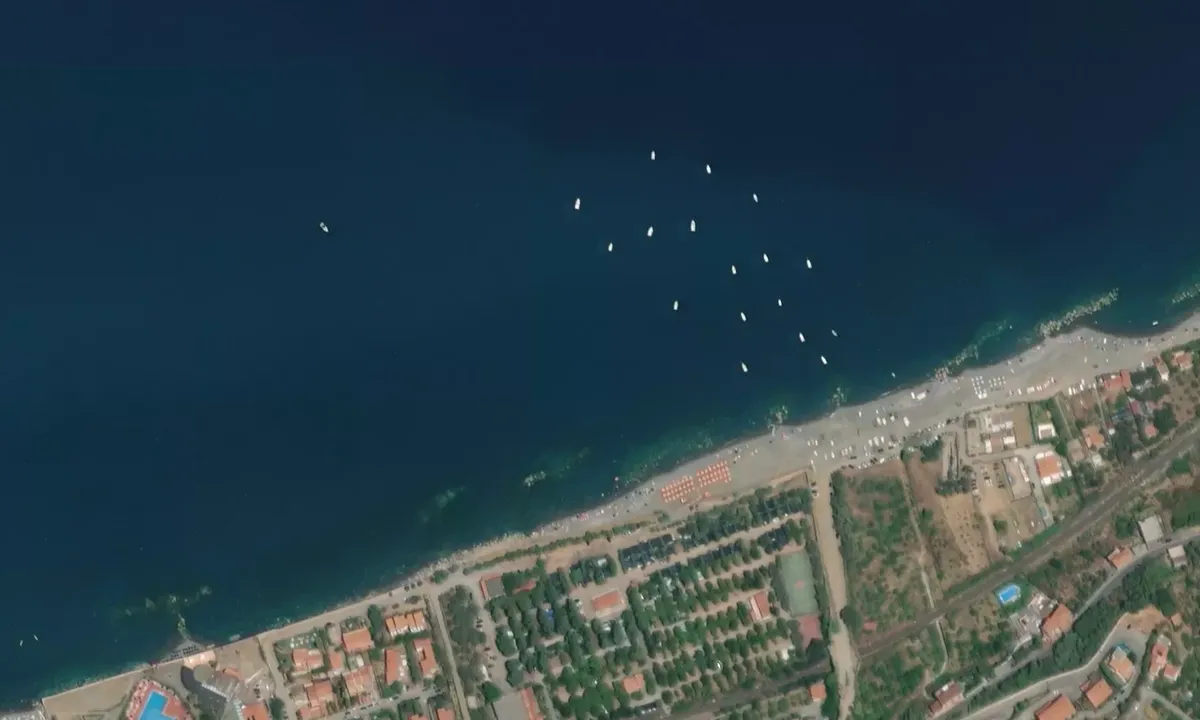 Satelite image of Calanovella