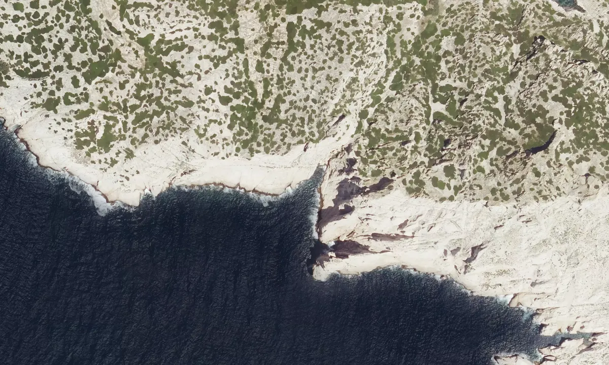 Flyfoto av Calanque de la Culate