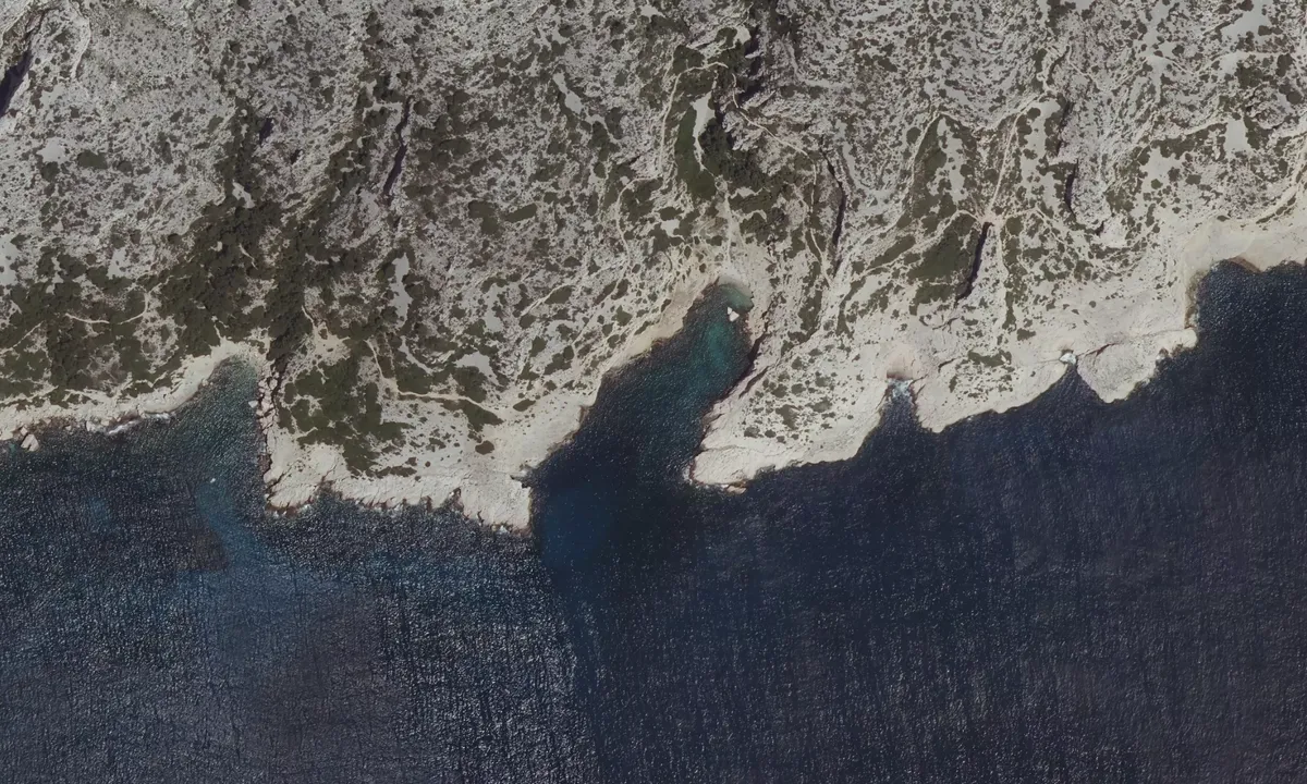 Flyfoto av Calanque de Podestat
