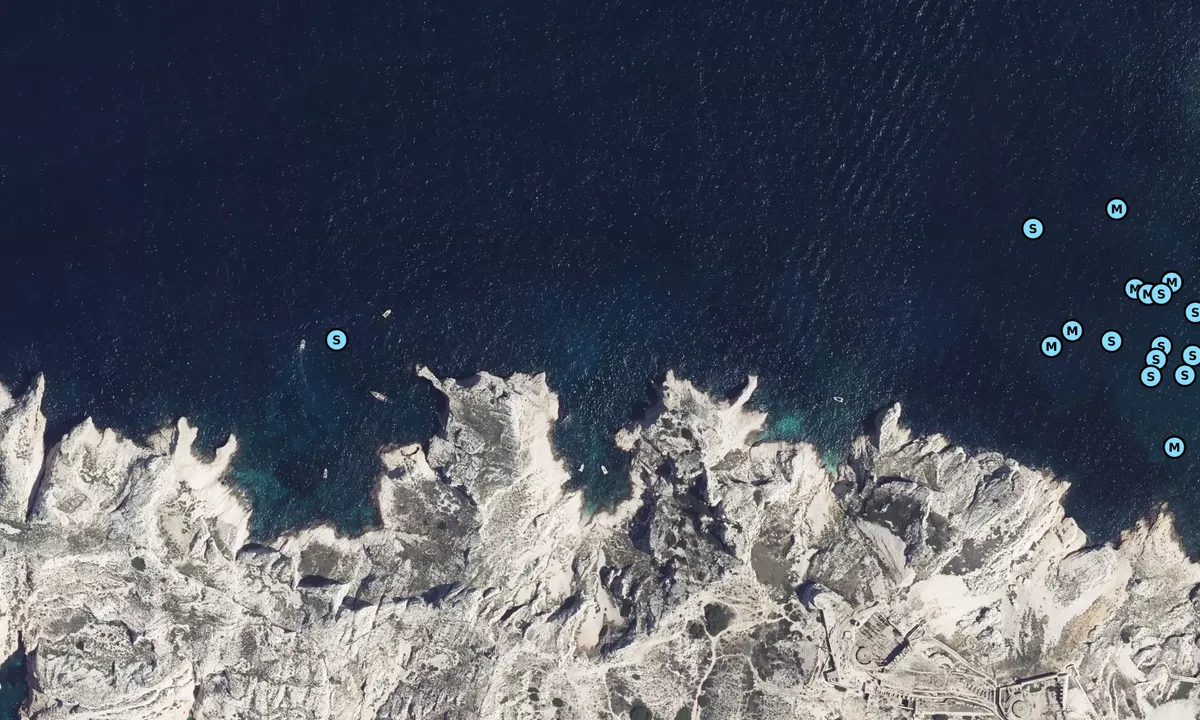 Satelite image of Calanque du Berger