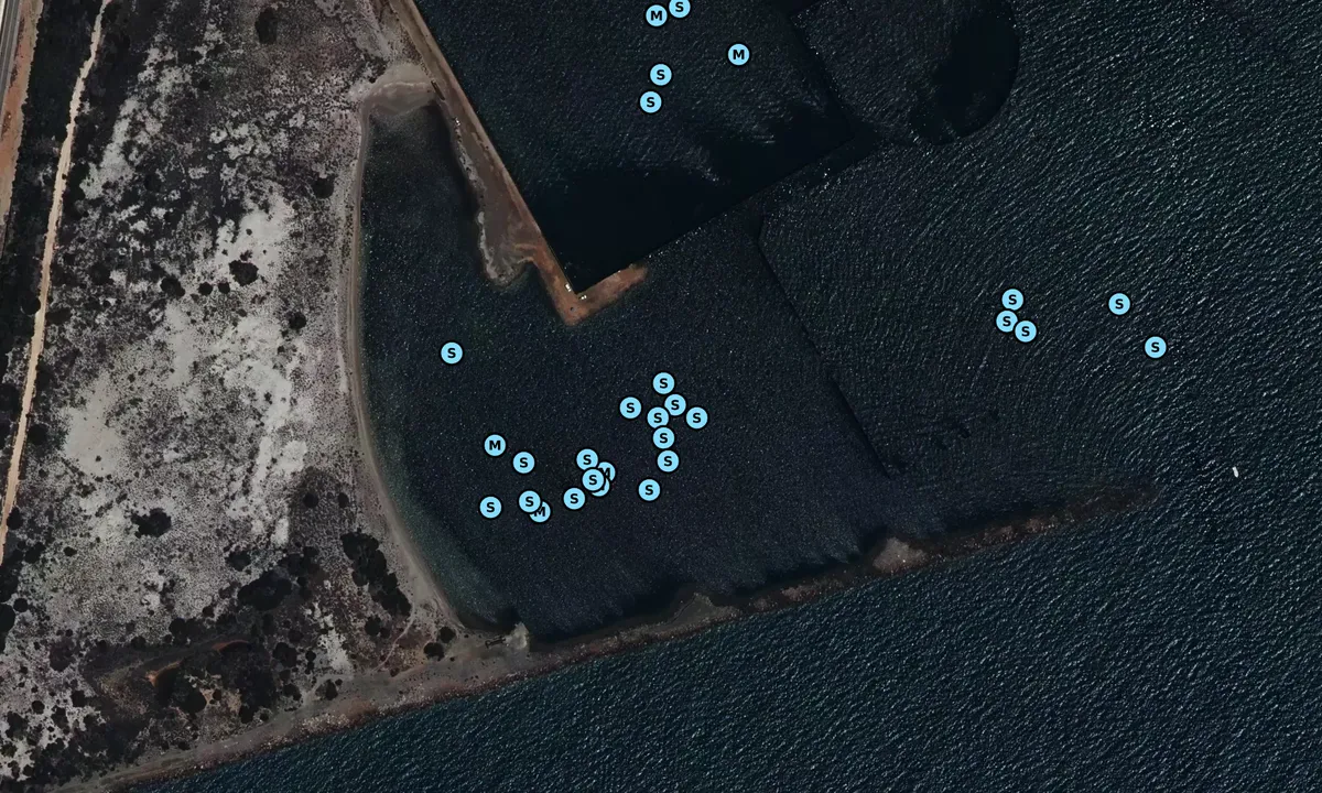Satelite image of Caleta del Estacio