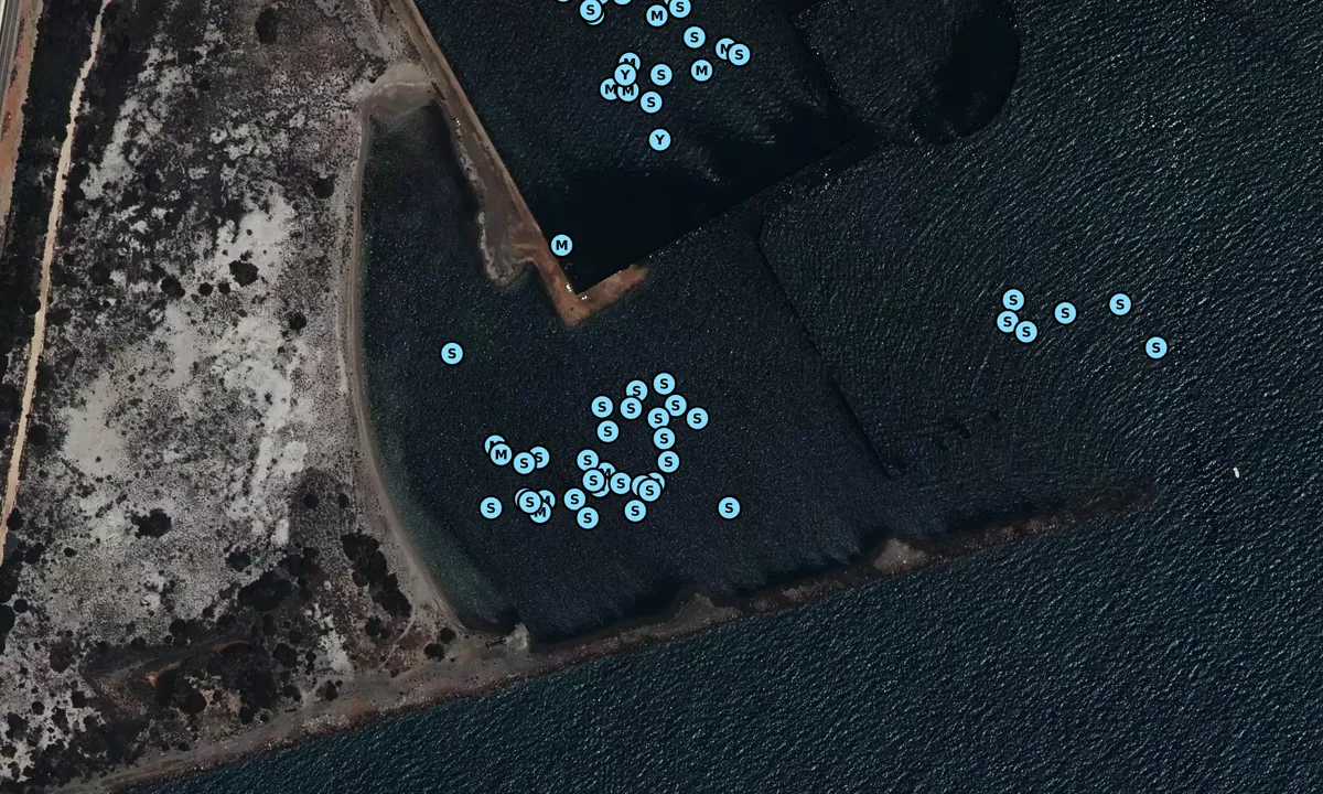 Satelite image of Caleta del Estacio