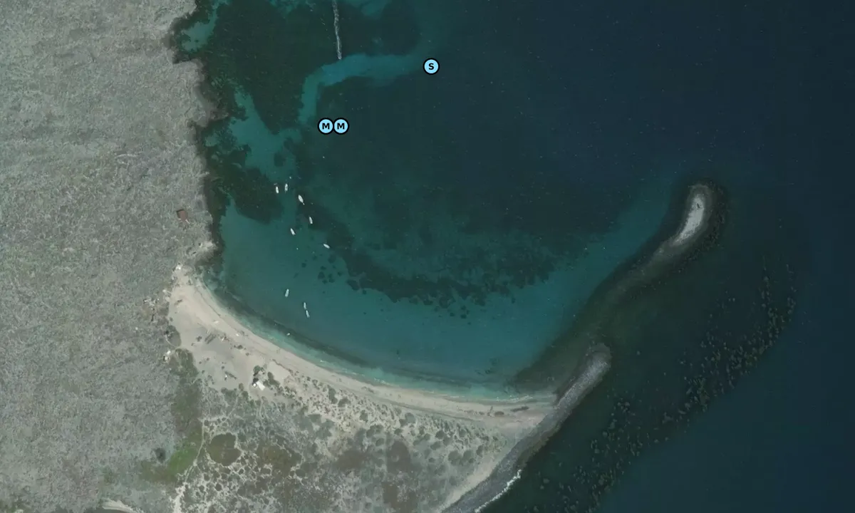 Satelite image of Caleta Hassler