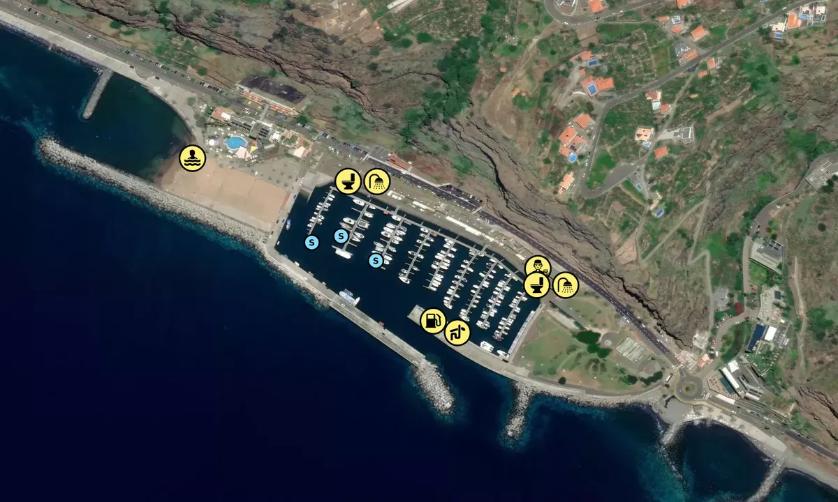 Satelite image of Calheta