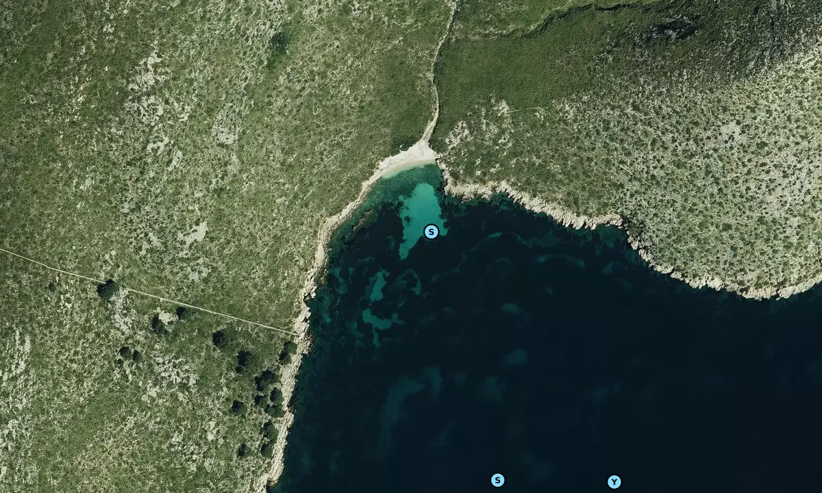 Satelite image of Caló des moro