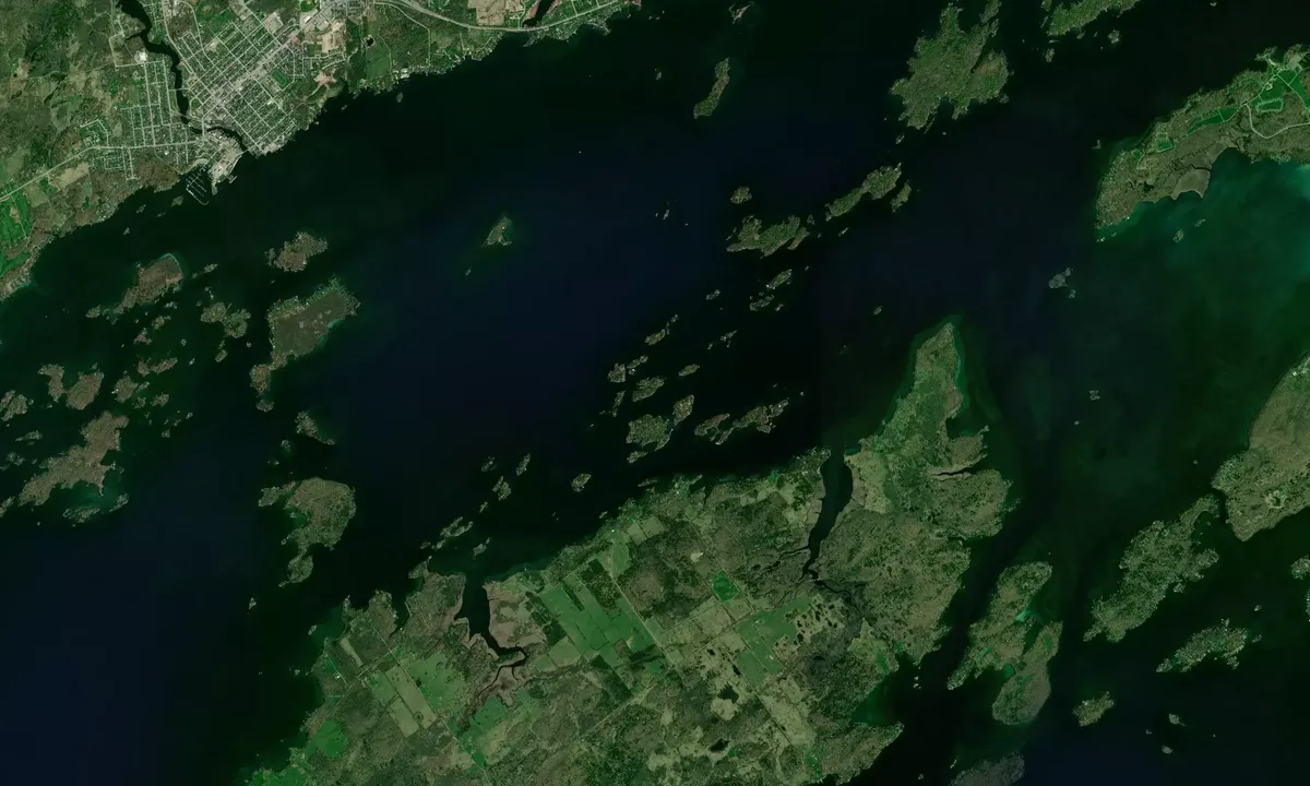 Flyfoto av Camelot Island - North