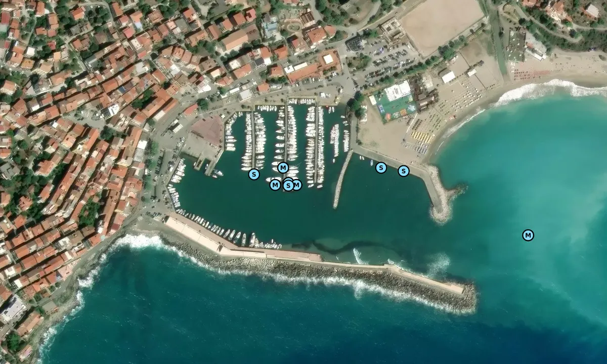Satelite image of Camerota Marina