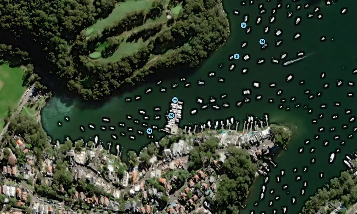 Flyfoto av Cammeray Marina