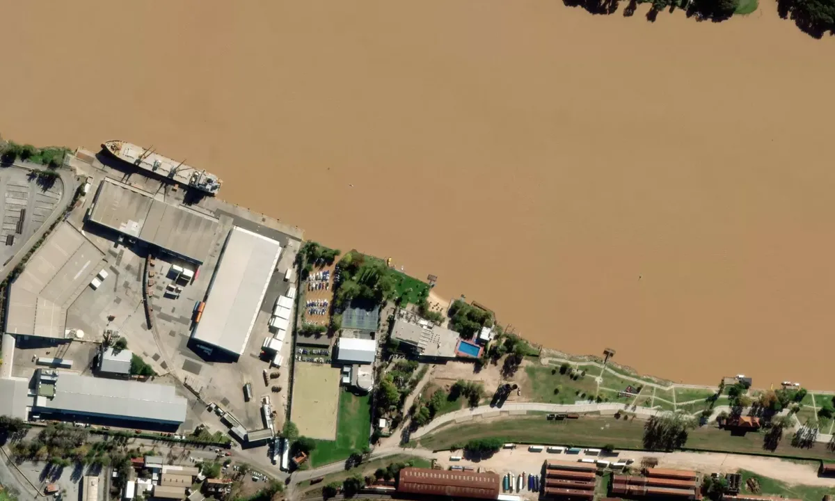 Flyfoto av Campana Boat Club