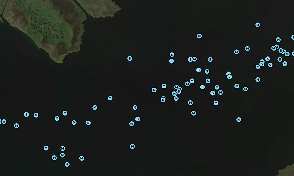 Satelite image of Campbell Creek - 1