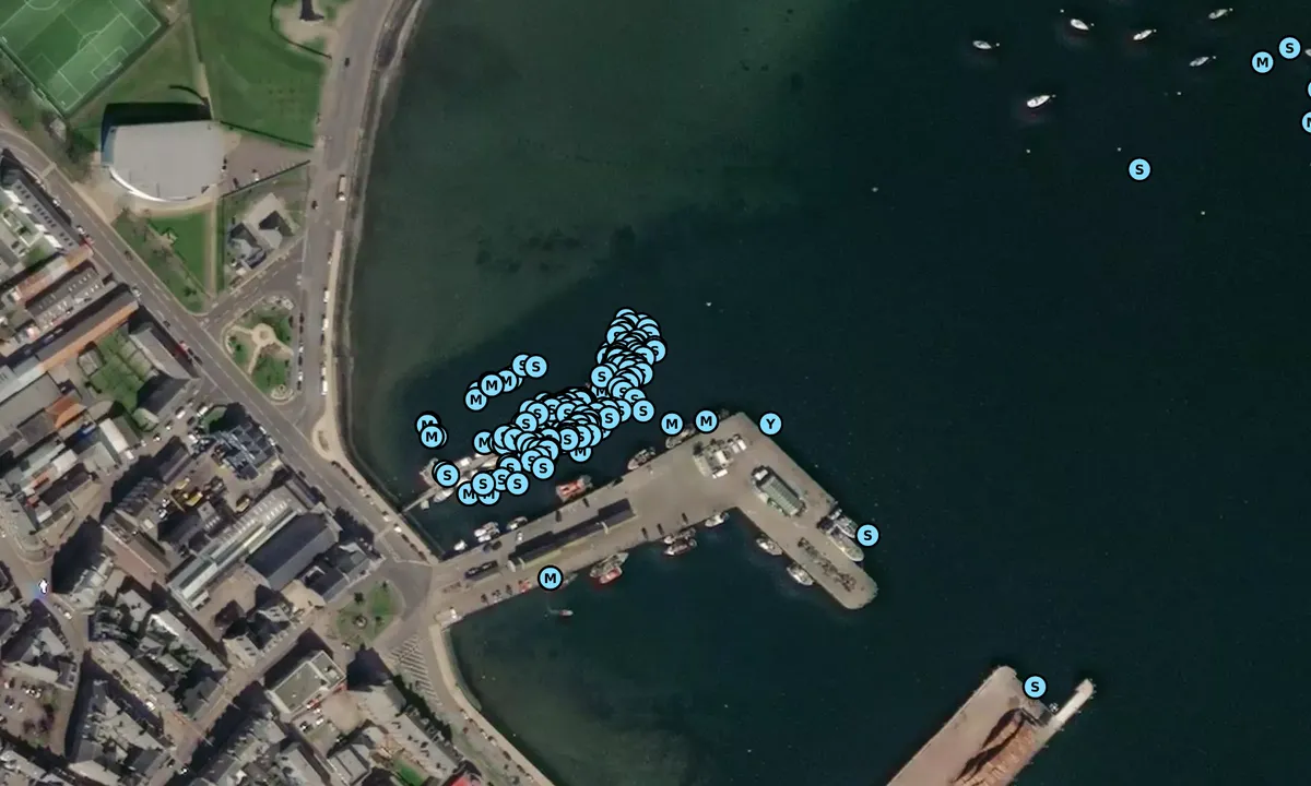 Satelite image of Campbeltown Marina - Argyll and Bute