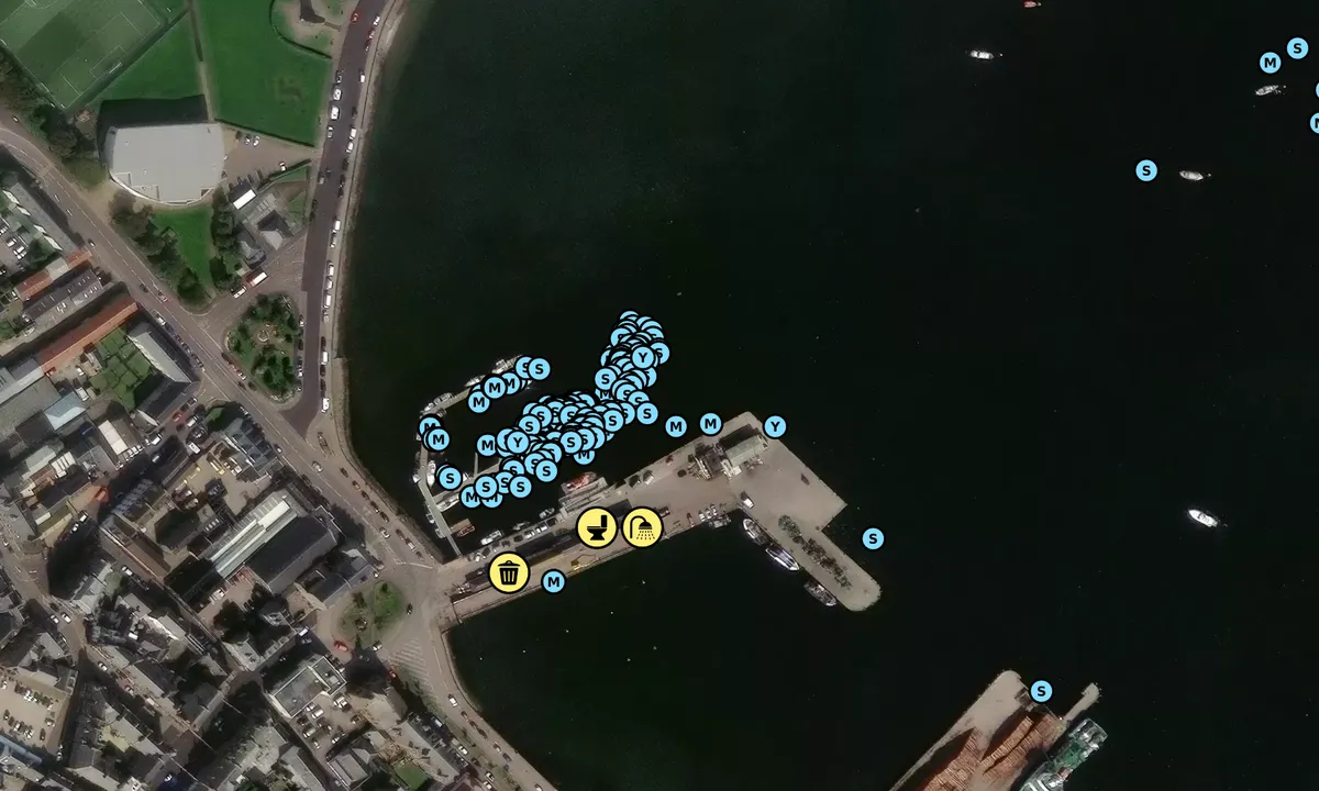 Satelite image of Campbeltown Marina - Argyll and Bute