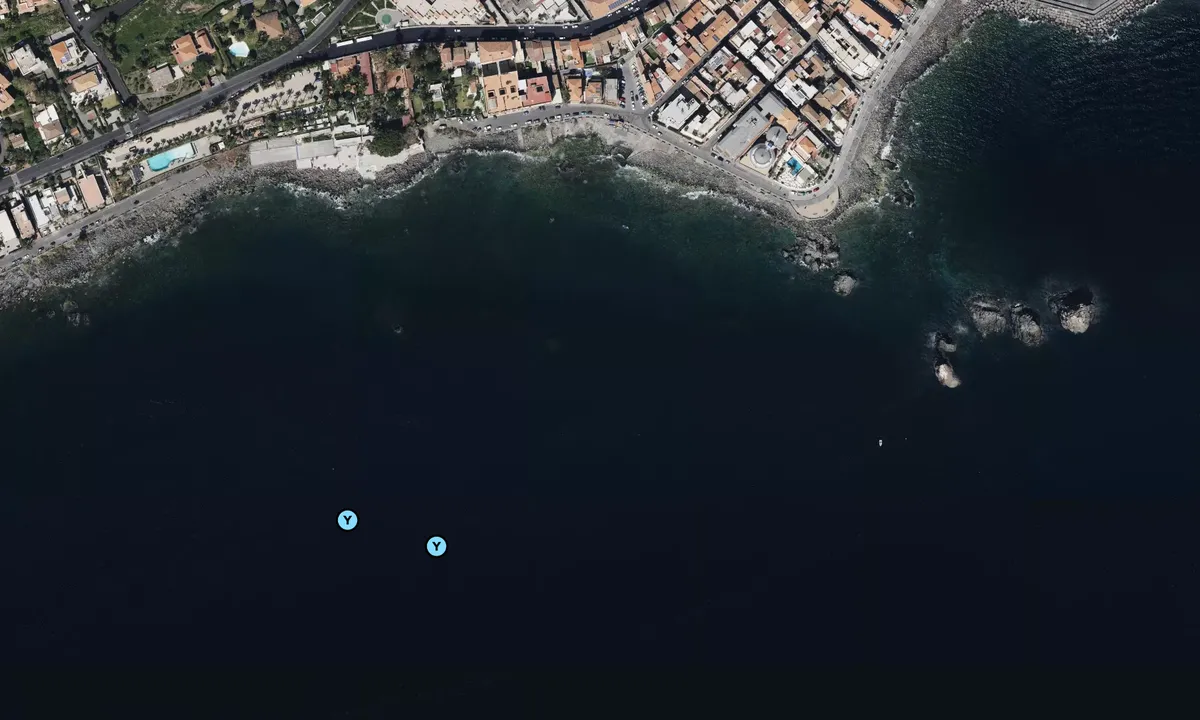 Satelite image of Campo Boe Acitrezza