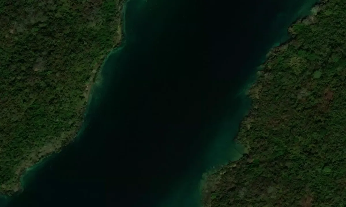 Satelite image of Canal De Gibraleon