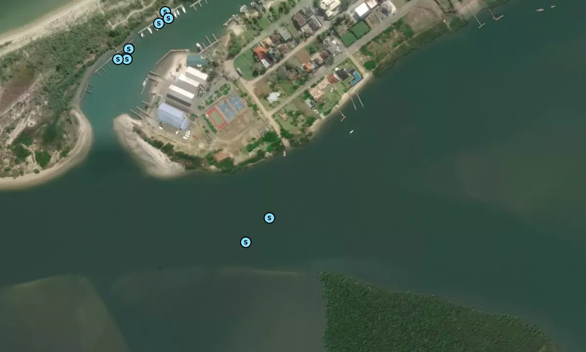 Satelite image of Canal do Rio Iriri