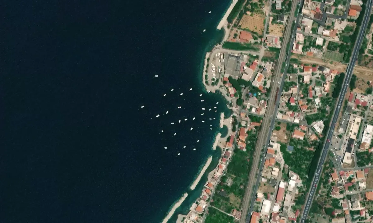 Satelite image of Canale