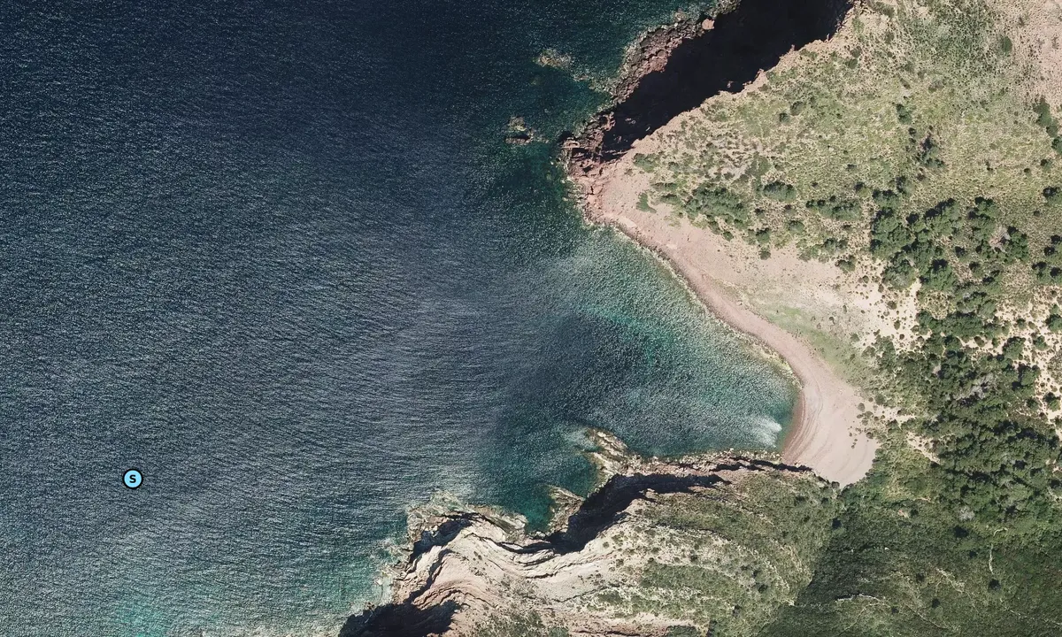 Satelite image of Cap de Ferro