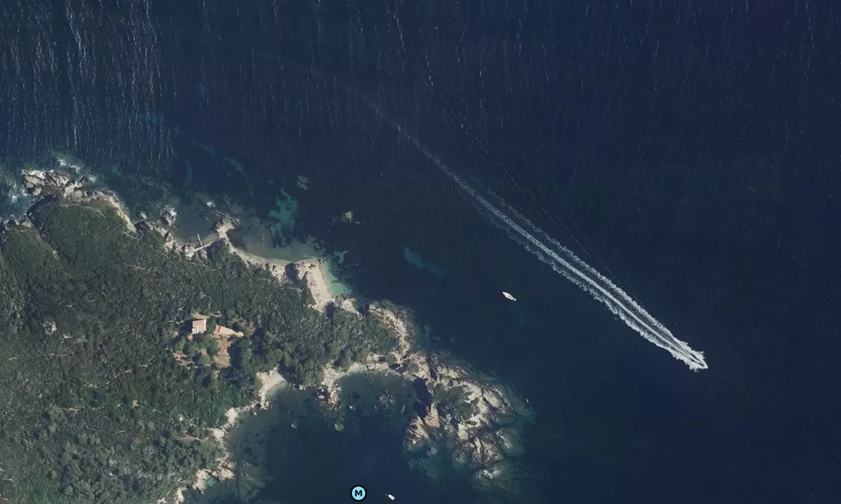 Satelite image of Cap de la Citerne