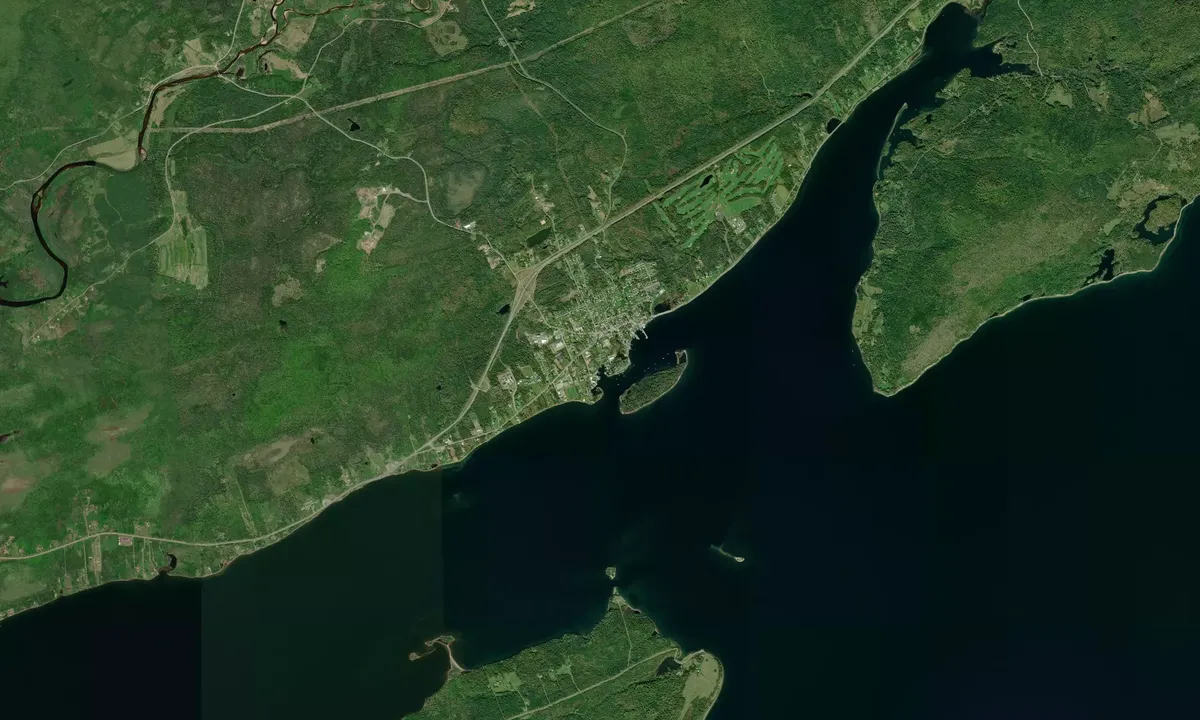 Flyfoto av Cape Breton Boatyard *CLOSED*