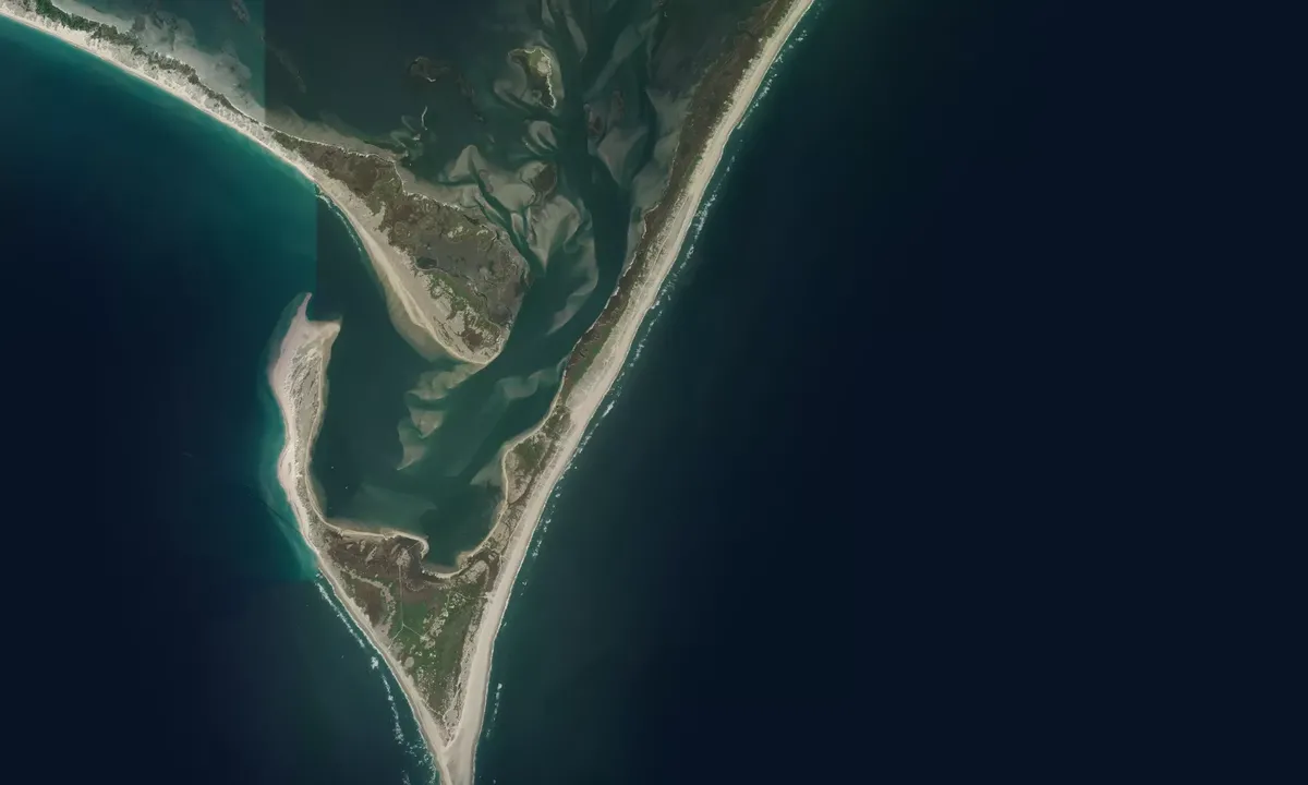 Flyfoto av Cape Lookout Offshore