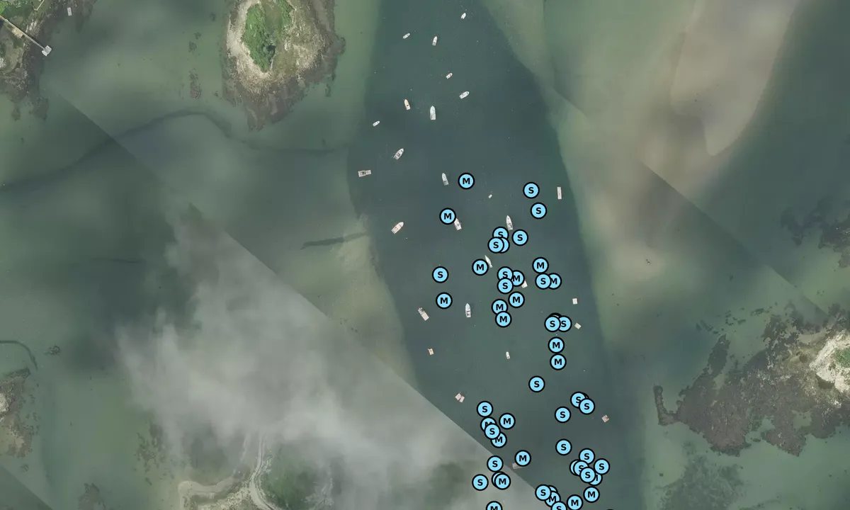 Satelite image of Cape Porpoise