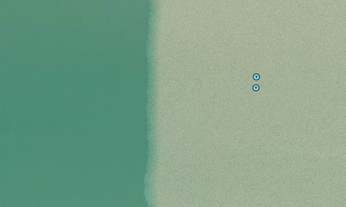 Satelite image of Cape Sable Hideout