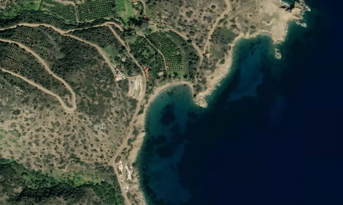 Satelite image of Cape Spadi