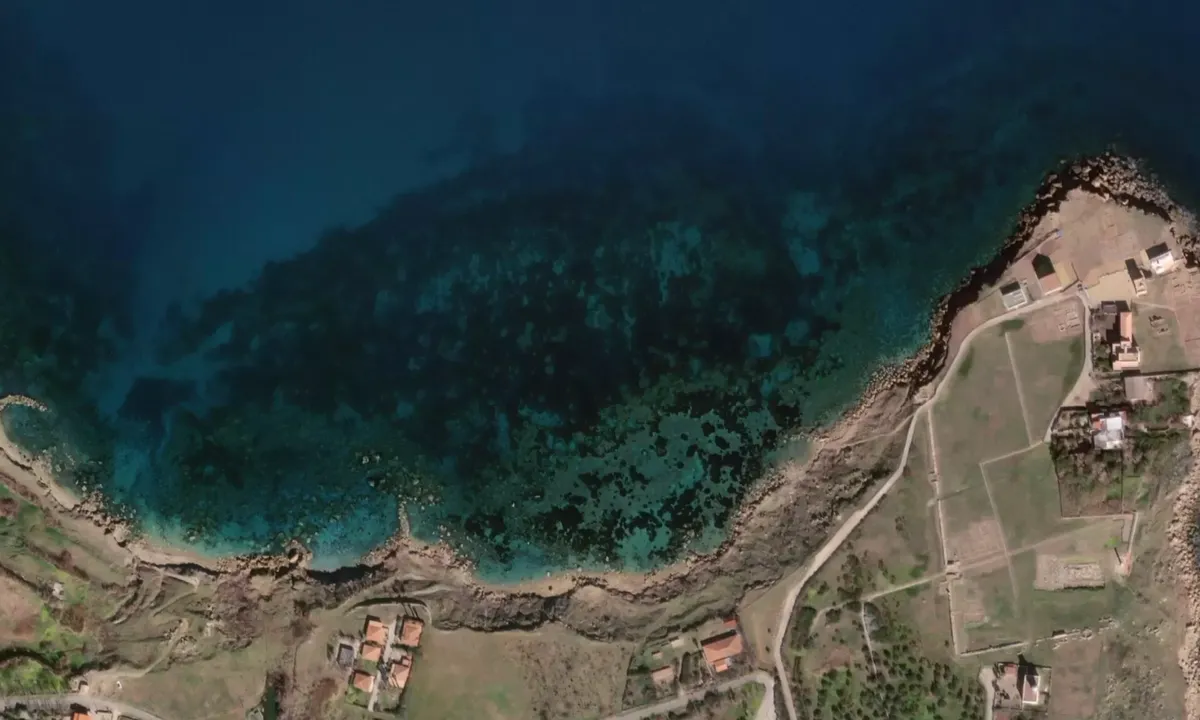 Flyfoto av Capo Colonna (N)