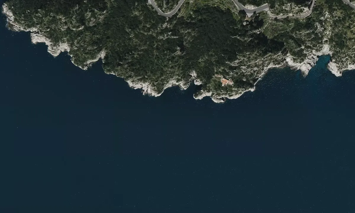 Satelite image of Capo d'Orso