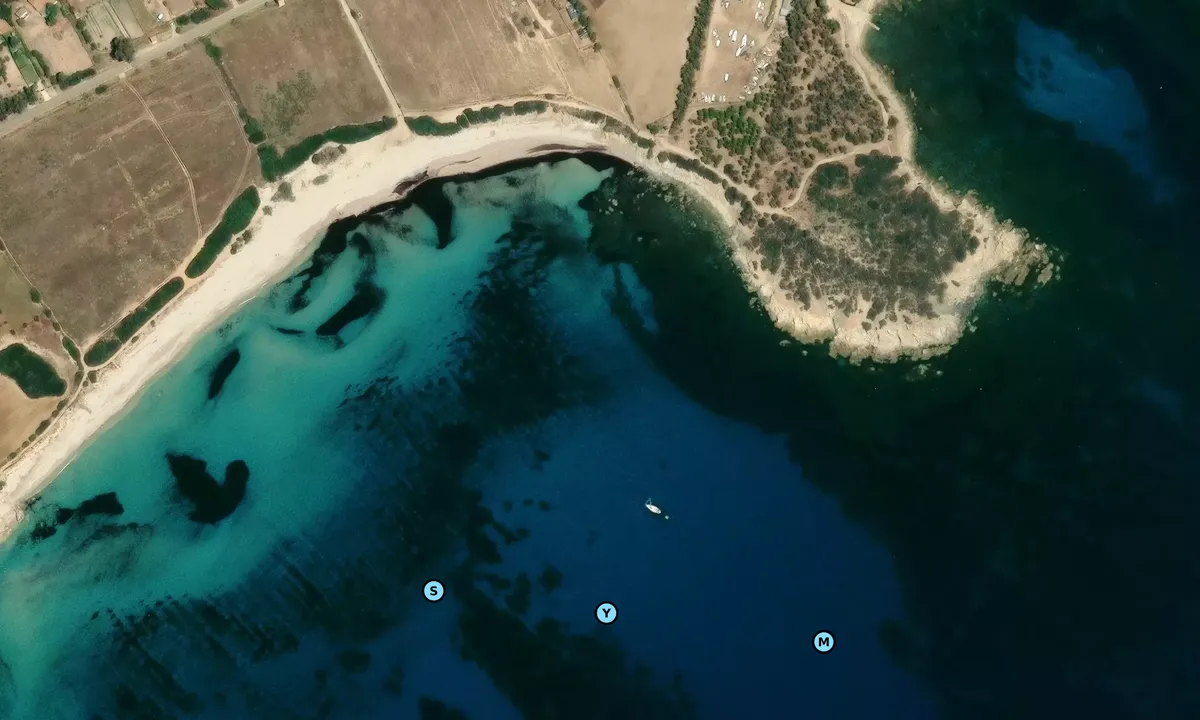 Satelite image of Capo Ferrato 1