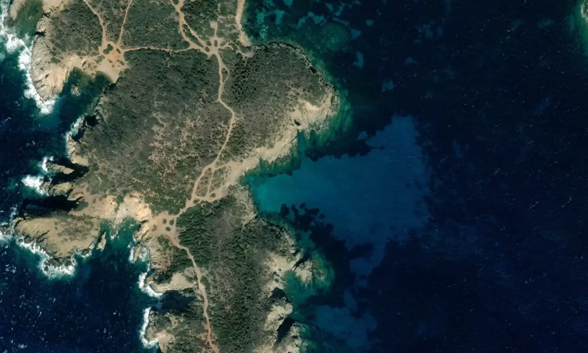 Flyfoto av Capo Malfatano Est