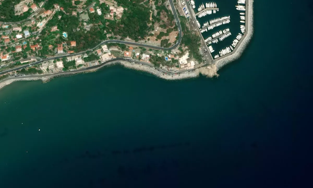 Flyfoto av Capo San Croce