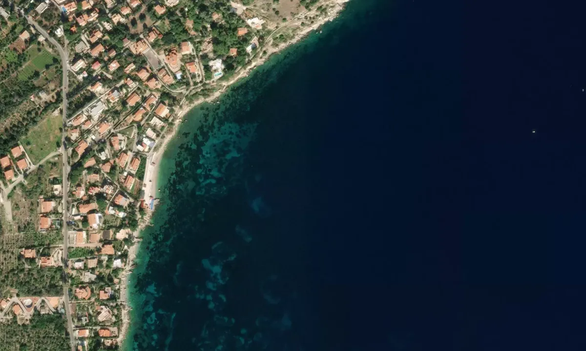 Flyfoto av Capo Zafferano sud