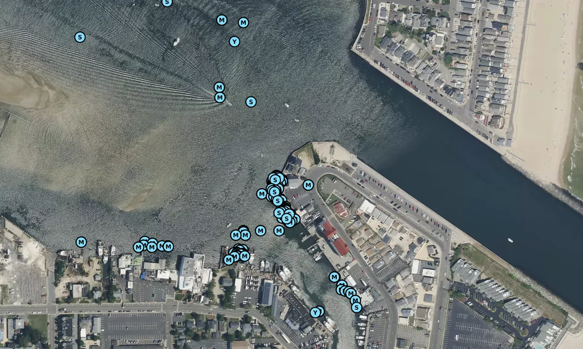 Satelite image of Captain Bill's Landing