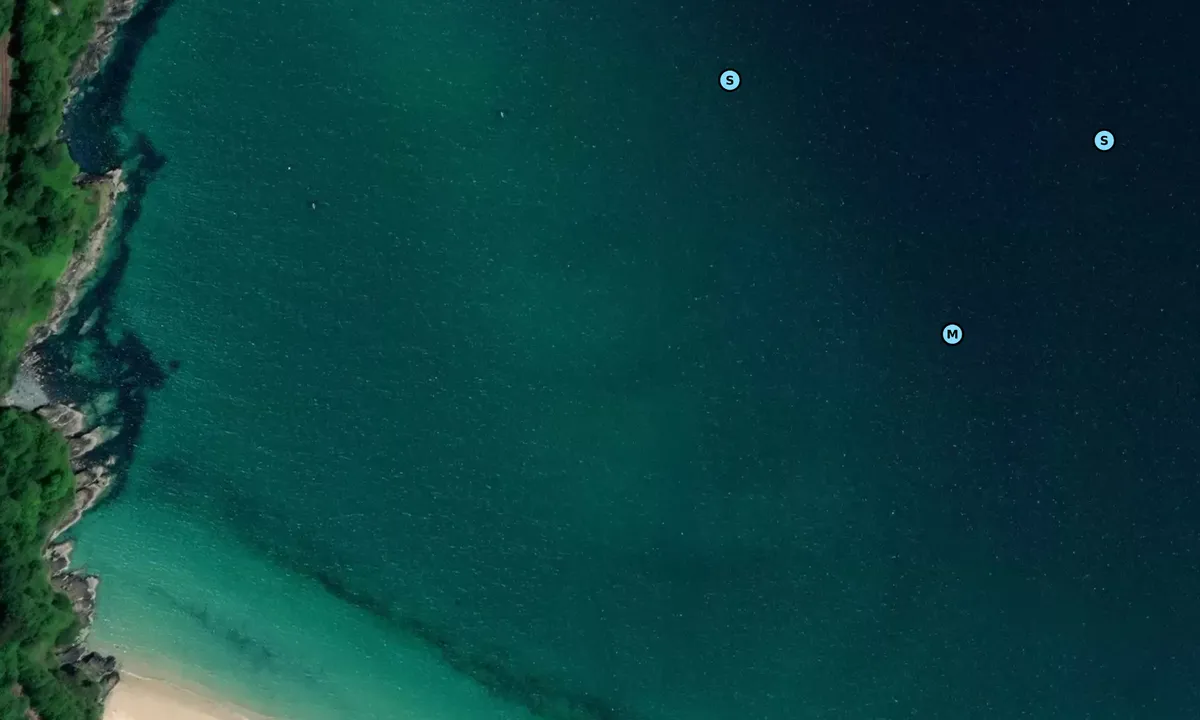 Satelite image of Carbis Bay