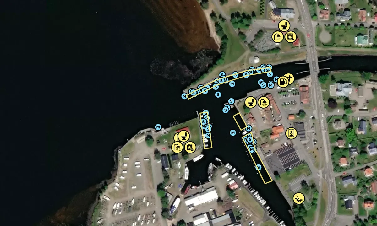 Satelite image of Carlsborgs Segelsällskap