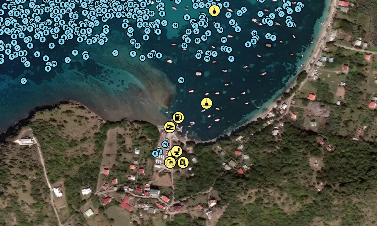 Satelite image of Carriacou Marine Ltd.