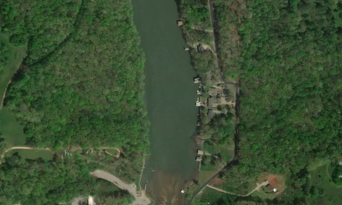 Satelite image of Carter Branch