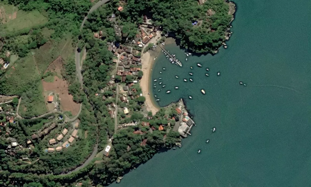 Satelite image of Casa Daniel