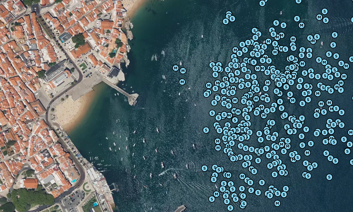 Satelite image of Cascais