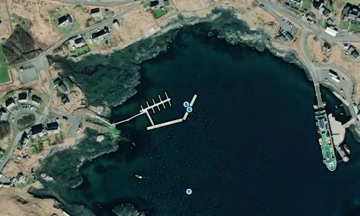 Satelite image of Castlebay